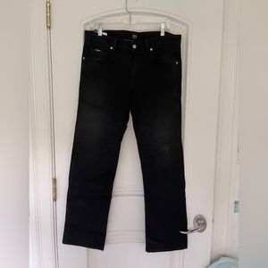 Hugo Boss Men’s Black Stretch Jeans 33x32 Slim Fit Designer